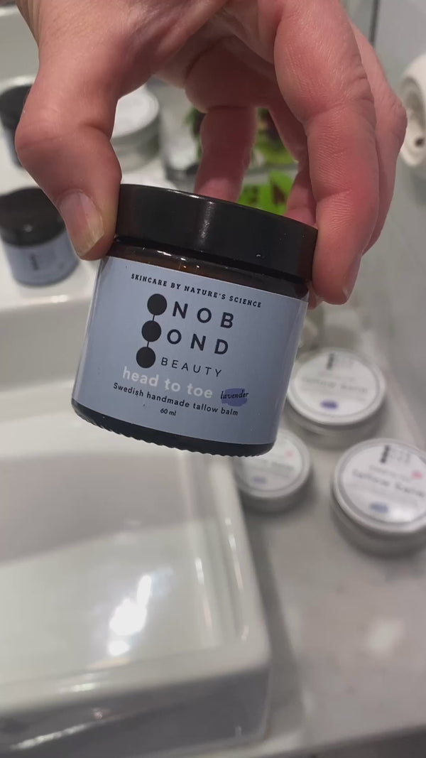Tallow balm för hela kroppen – naturlig hudvård från topp till tå