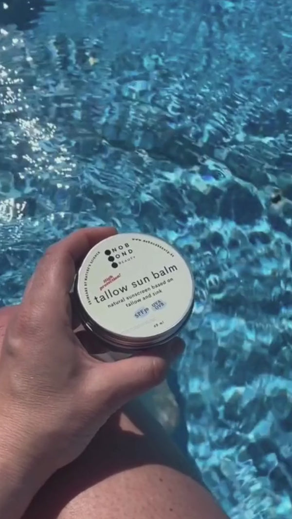 Kort video: Tallow Sun Balm SPF 30 – ekologiskt solskydd utan kemikalier